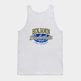 Benjamin Basketball The Legend Custom Player Your Name Tank Top